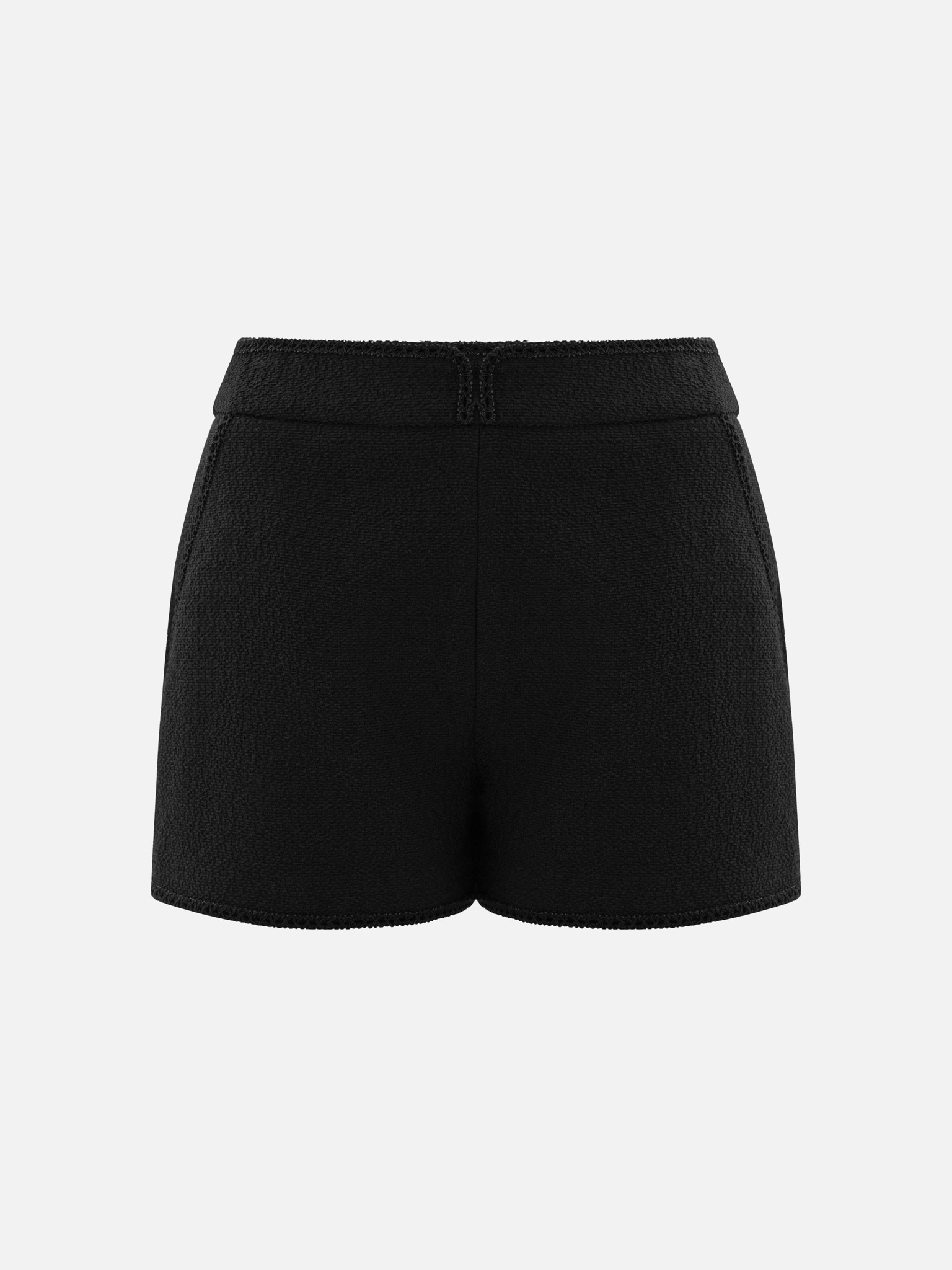 Textured mini shorts :: LICHI - Online fashion store