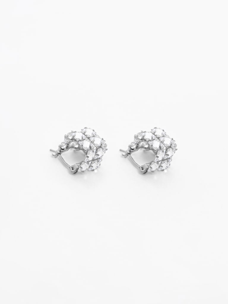 Rhinestone earrings