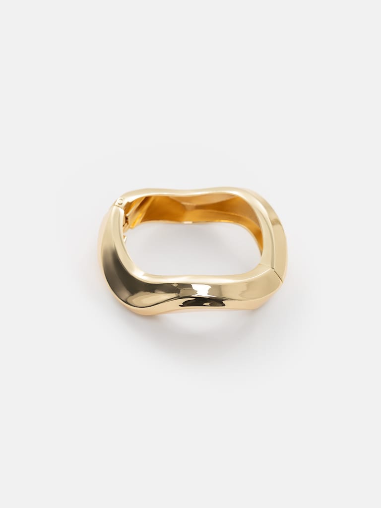 Gebogenes rundes Armband