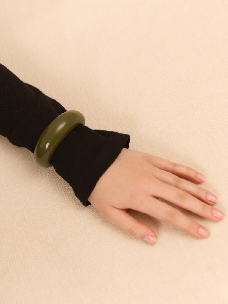 Voluminous round bracelet