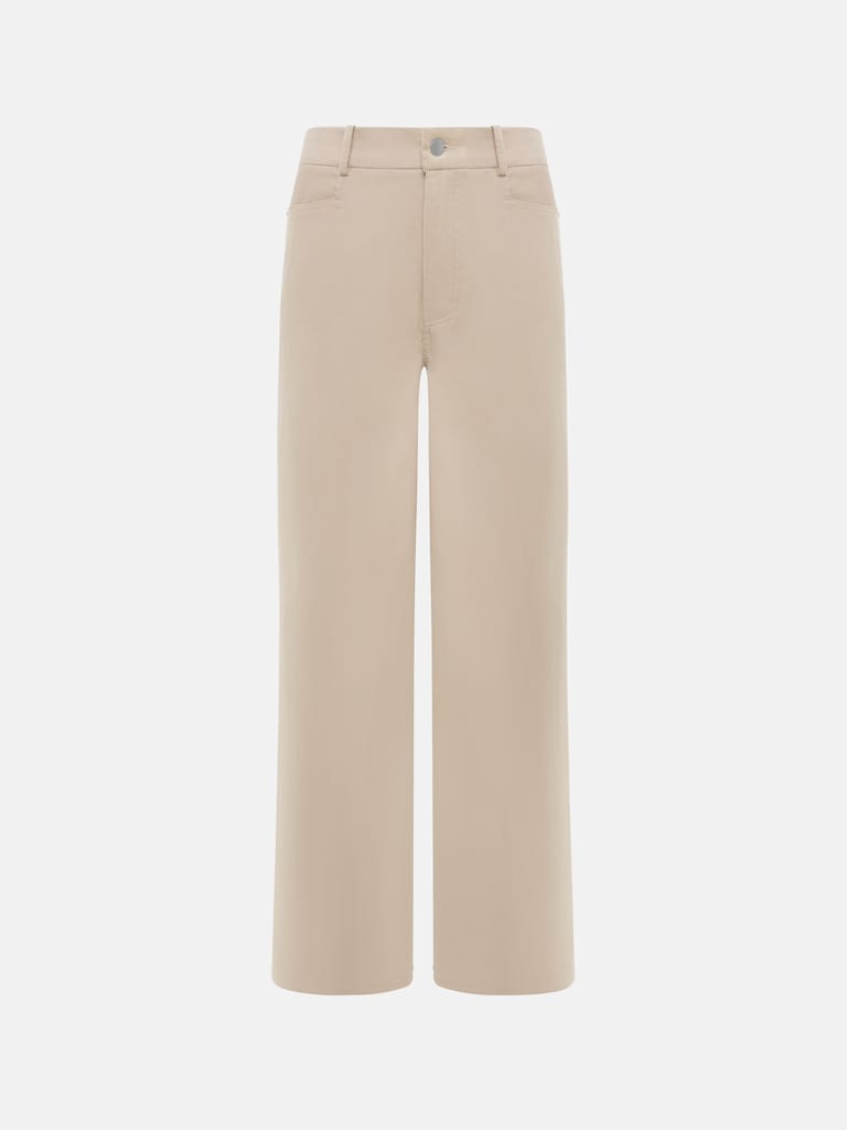 Weit geschnittene Cordhose