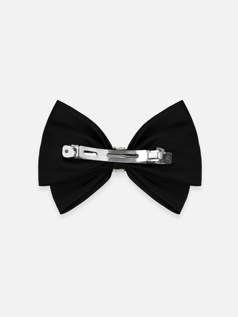 Бант для волос с жемчужным декором