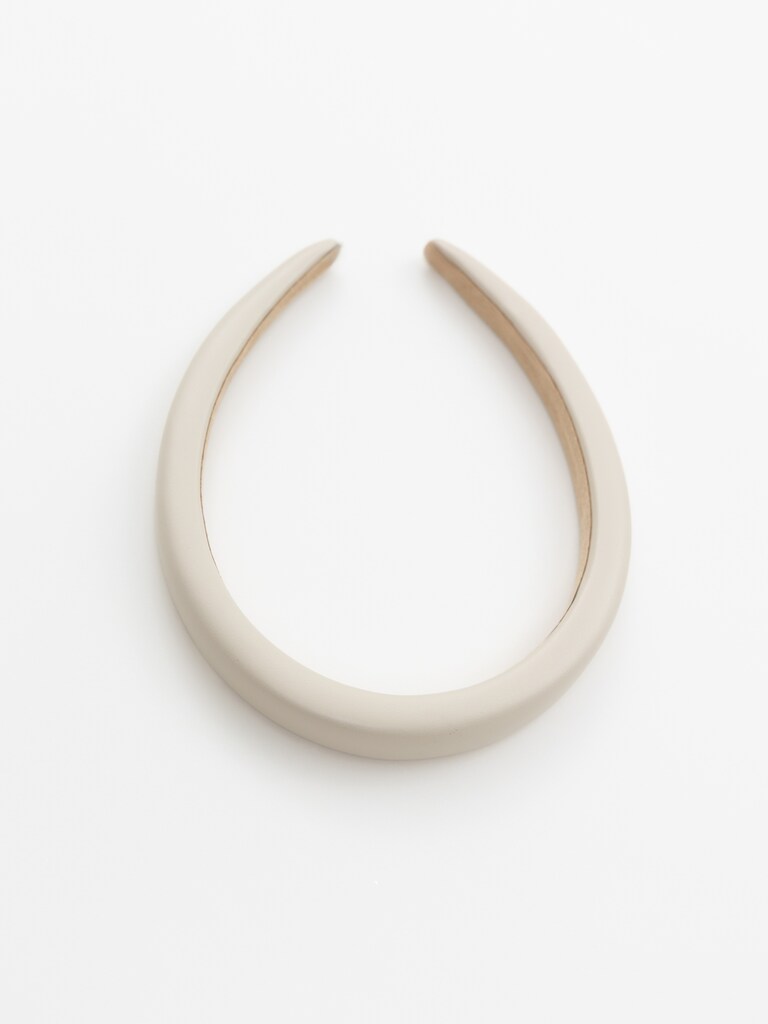 ربطة شعر من الجلد البيئي